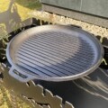 Казанок чавунний з кришкою-сковорідкою — Зображення 3
